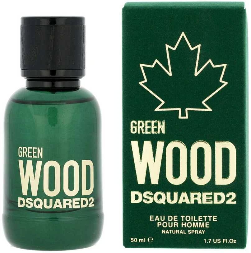 Kvepalai vyrams Dsquared2 Green Wood Pour Homme EDT, 50 ml