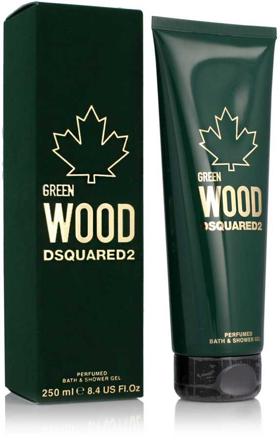 Dsquared2 Žalias Wood Dušo želė, 250 ml