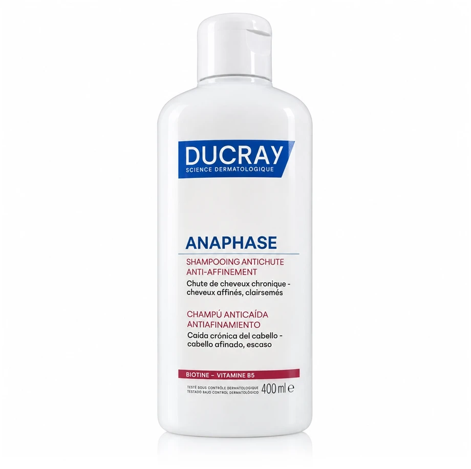 Ducray Anaphase+ Anti-Hair Loss Šampūnas šampūnas nuo plaukų slinkimo, 400 ml
