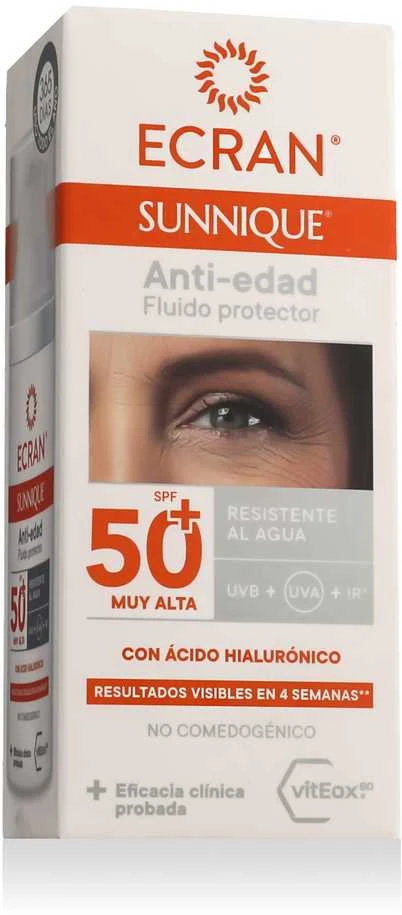 Ecran Sunnique Anti-Ageing Spf50 veido odos apsauga 50ml