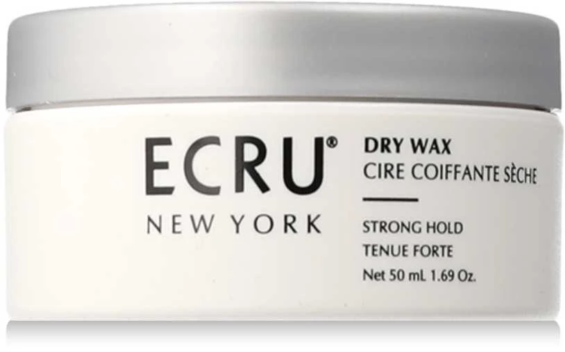 ECRU New York Dry Wax stiprios fiksacijos vaškas plaukų formavimui, 50 ml