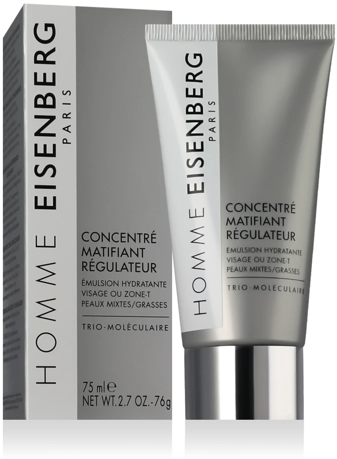 Eisenberg Homme Mattifying Regulating Concentrate matinį efektą suteikiantis veido koncentratas vyrams, 75 ml