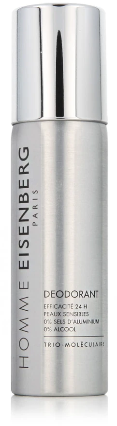 Eisenberg Homme dezodorantas, sidabrinis 100 ml flakonas
