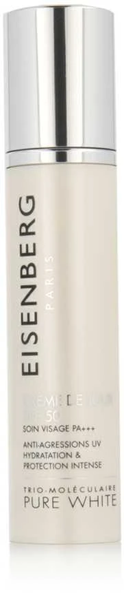 Eisenberg Pure Baltas Day Kreminis SPF 50 dieninis drėkinamasis veido kremas, 50 ml