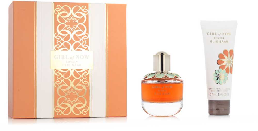 Elie Saab Girl of Now Lovely rinkinys moterims (EDP, 50 ml + kūno losjonas, 75 ml)