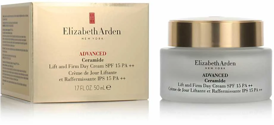 Elizabeth Arden Advanced Ceramide Lift and Firm Day Kreminis SPF 15 stangrinamasis dieninis veido kremas, 50 ml