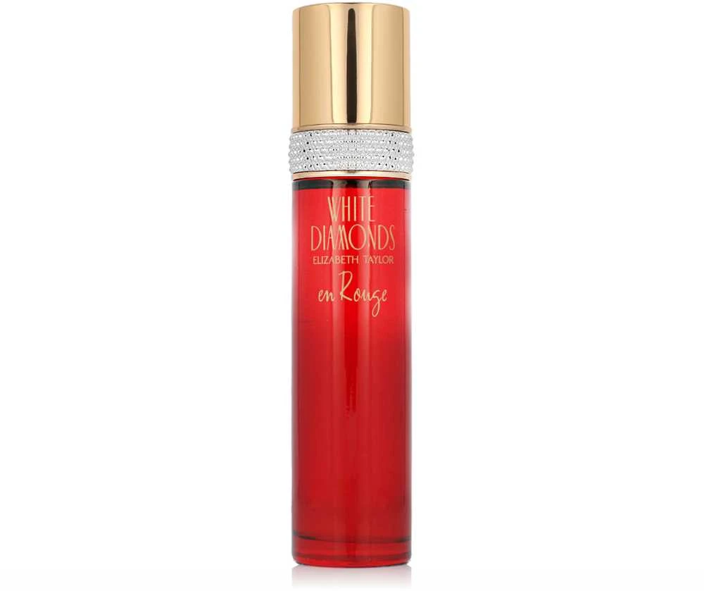 Elizabeth Arden Elizabeth Taylor Baltas Diamonds En Rouge EDT tualetinis vanduo moterims, 100 ml