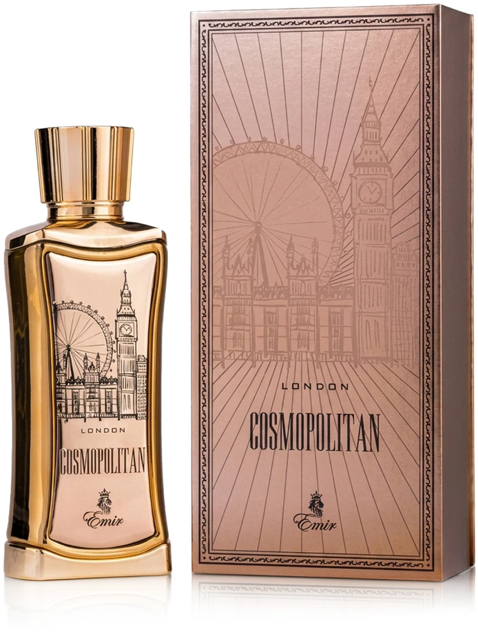 Emir Cosmopolitan London EDP parfumuotas vanduo unisex, 100 ml