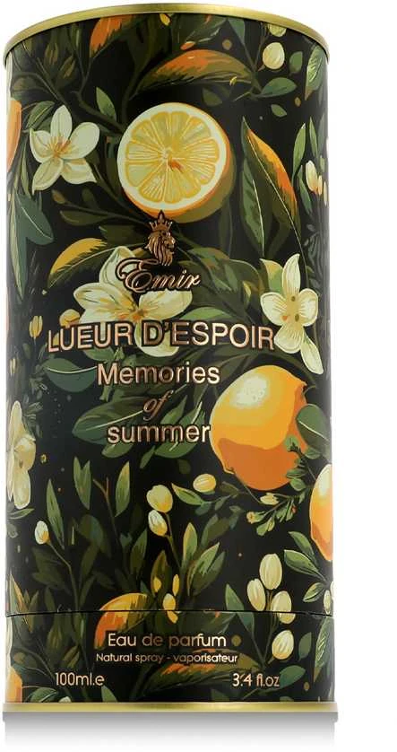 Emir Lueur D'Espoir Memories Of Summer EDP parfumuotas vanduo unisex, 100 ml