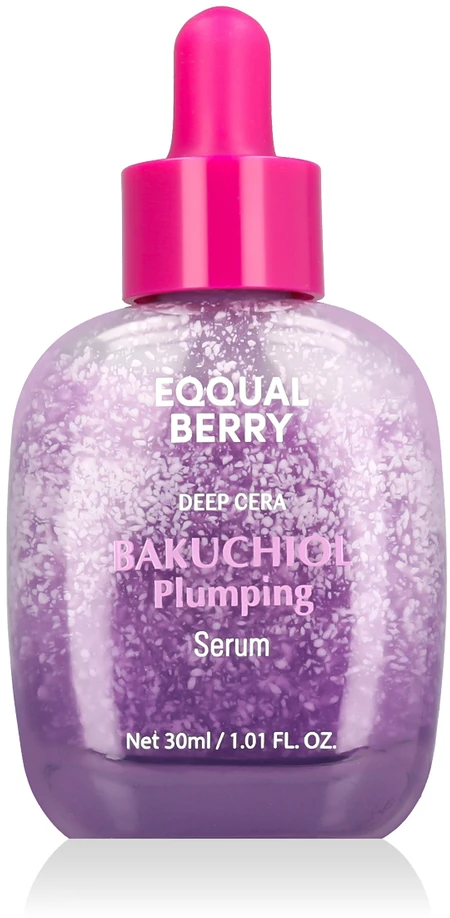 Eqqualberry Deep Cera Bakuchiol Plumping Serum Skin Serum, 30 ml