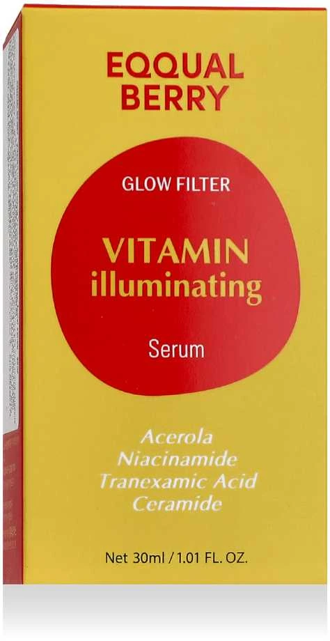 Eqqualberry Deep Cera Vitamin Illuminating Serum veido serumas, 30 ml