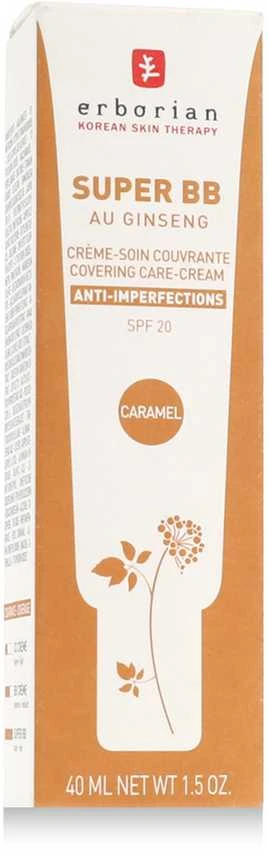 Erborian Super BB With Ginseng Caramel 40ml BB veido kremas