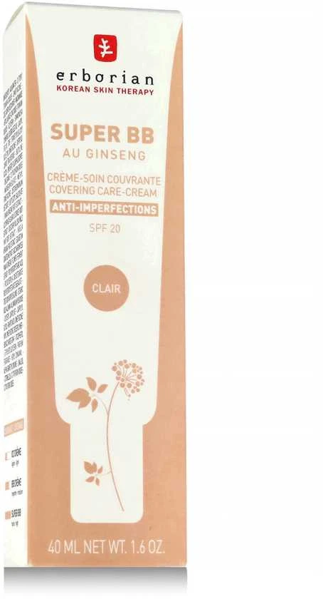 Erborian Super BB kremas su ženšeniu Clair 40ml