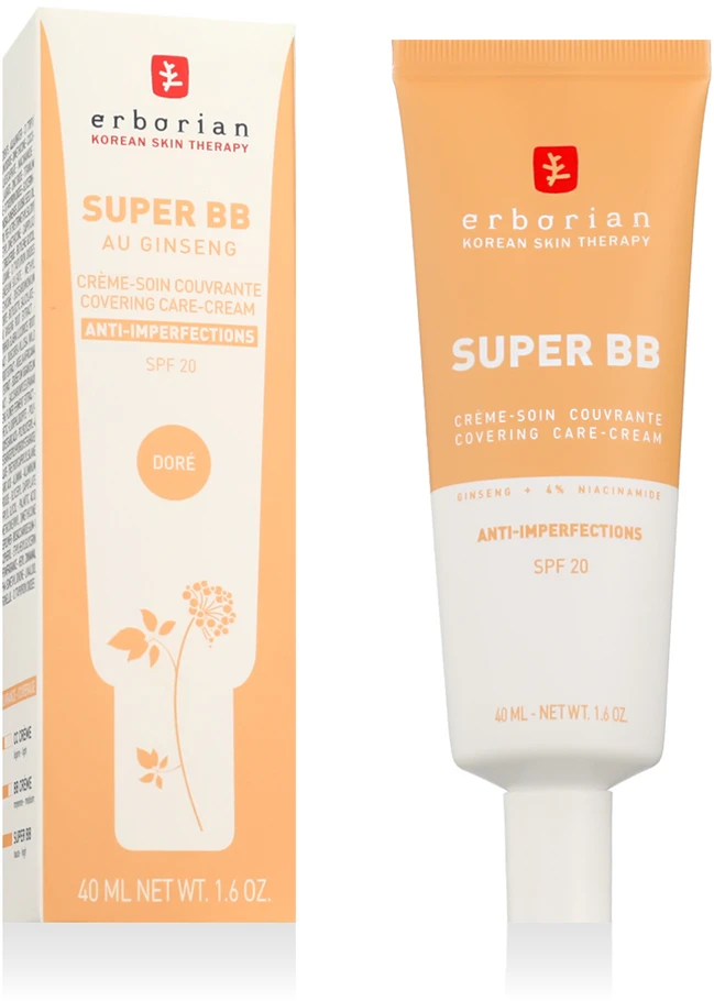 BB see kremas Erborian Super BB su ženšeniu Doré 40ml