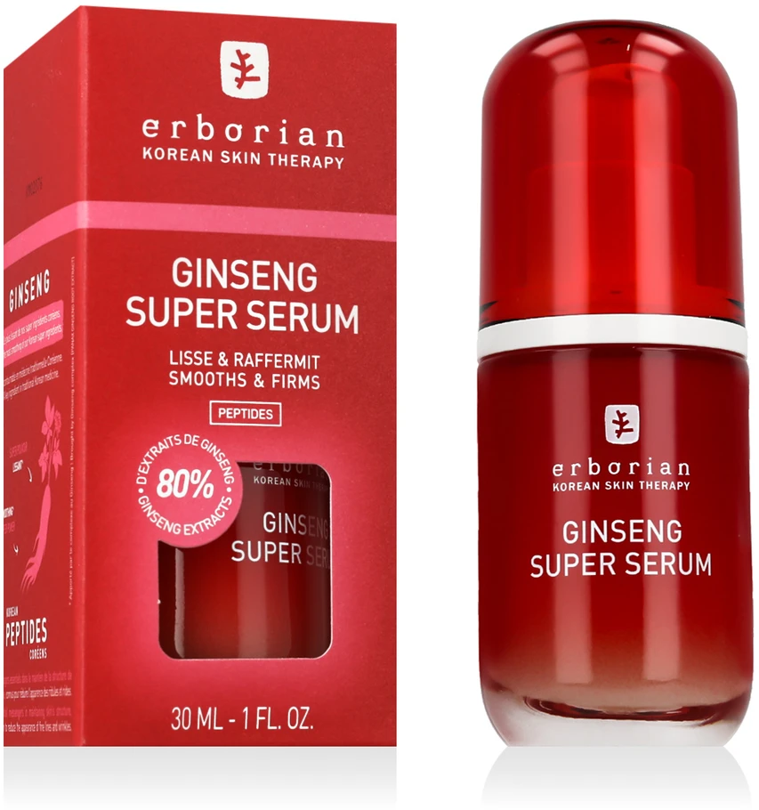 "Erborian Ginseng Super Serum" serumas nuo raukšlių ir senėjimo požymių 30ml