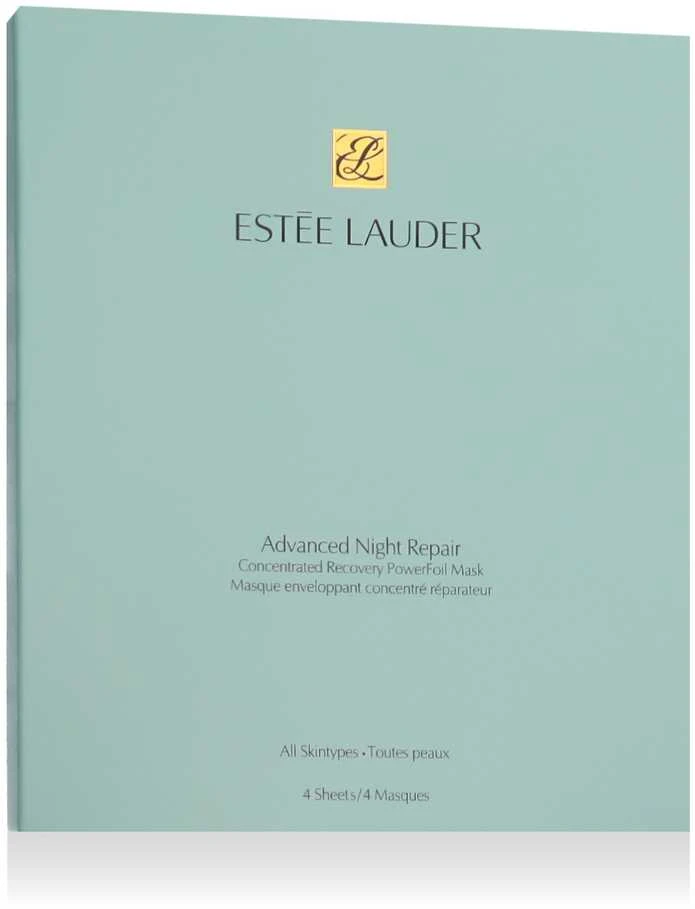 „Estee Lauder Advanced Night Repair“ atkuriamosios lakštinės veido kaukės naktinis rinkinys, 4 vnt.