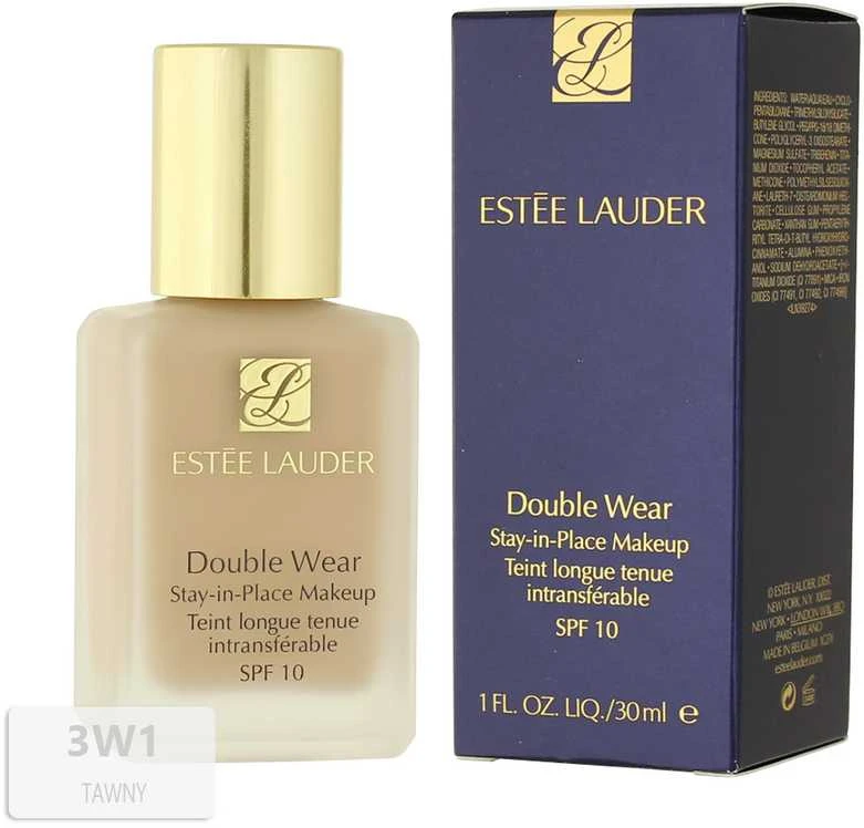 Makiažo pagrindas Estée Lauder Double Wear Stay-In-Place, 30ml N: 3W1 Tawny
