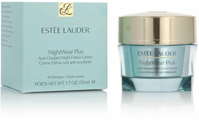 Estée Lauder NightWear Plus Anti-Oxidant Night Detox Creme dekotiksikuojantis naktis veido kremas, 50 ml