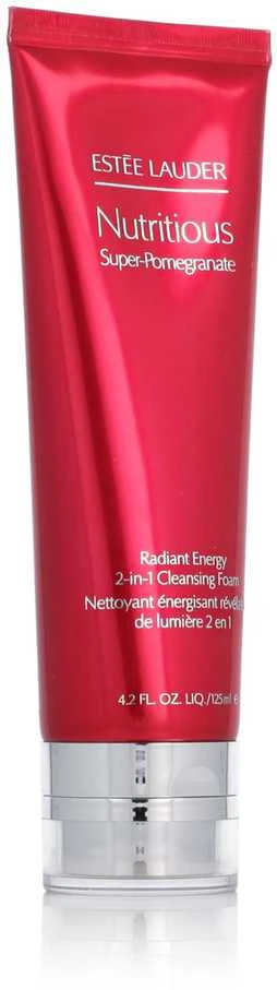 Estee Lauder Maitinamosios supergranatų spindesio suteikiančios valomosios putos, 125 ml
