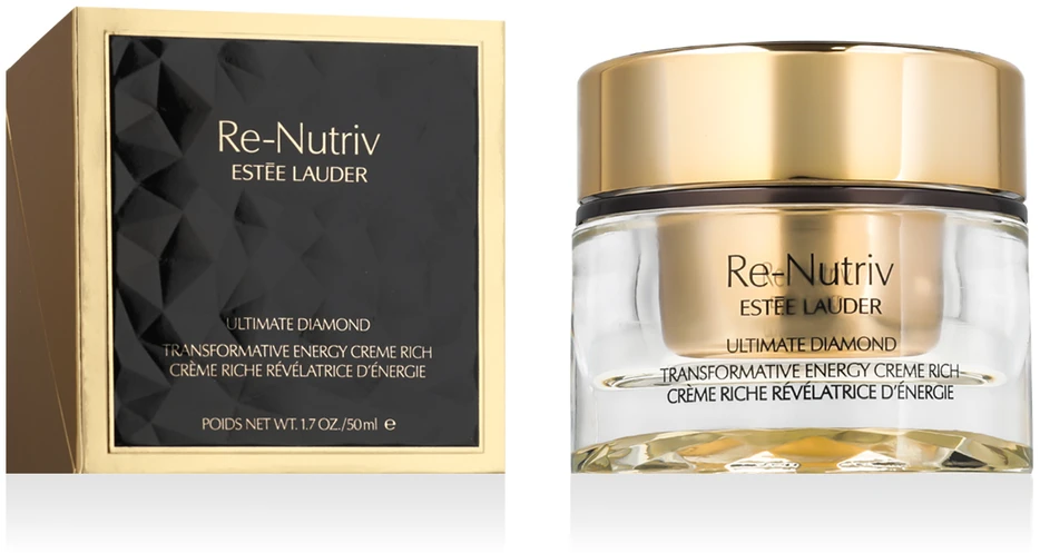 Estee Lauder Re-Nutriv Ultimate Diamond Transformative Energy Creme Rich veido kremas nuo saulės 50 ml