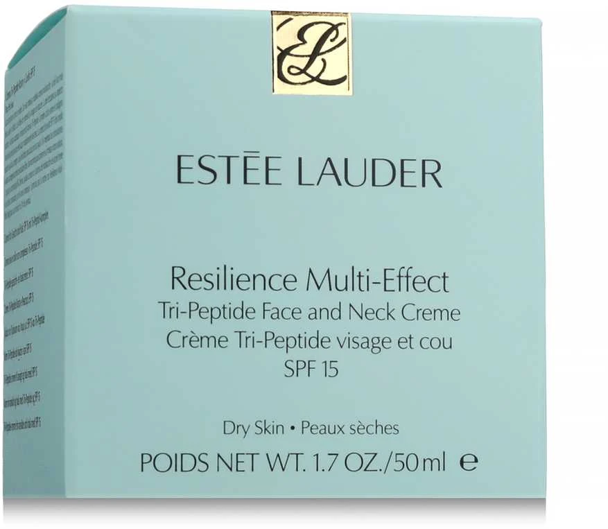 „Estée Lauder Resilience Multi-Effect Tri-Peptide“ veido ir kaklo kremas sausai odai, 50 ml
