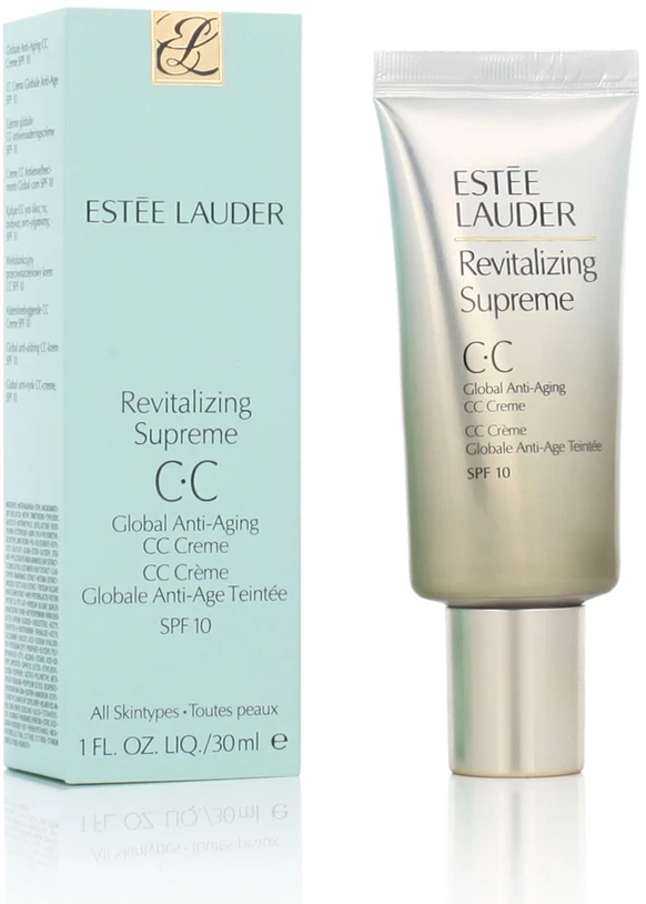 Estee Lauder Revitalizing Supreme Global Anti-Aging Creme CC SPF10 Daugiafunkcis CC kremas, 30 ml
