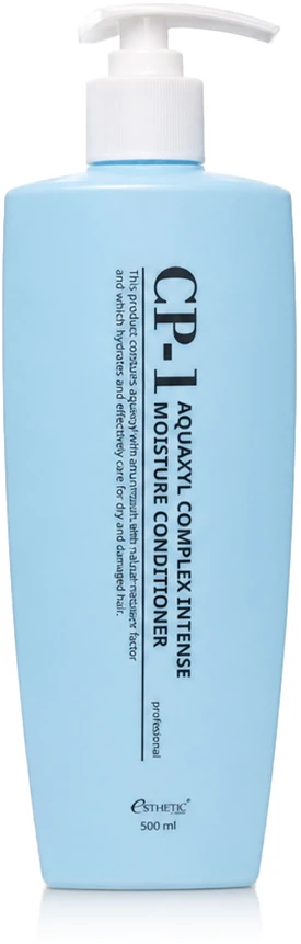 Esthetic House CP-1 Aquaxyl Complex Intense Moisture Conditioner - drėkinamasis plaukų kondicionierius su Aquaxyl kompleksu ir hialurono rūgštimi, 500