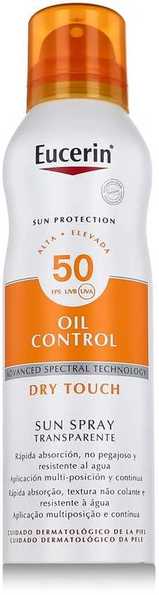 "Eucerin" purškiklis nuo saulės Dry Touch Spf50 200ml