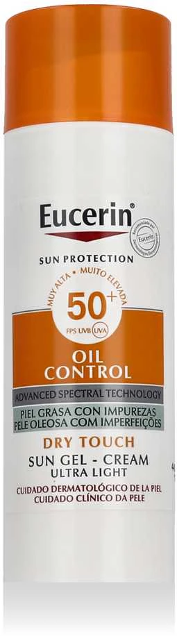 Eucerin Oil Control gelinis kremas nuo saulės SPF 50+, 50 ml