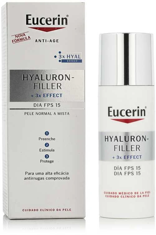 "Eucerin Hyaluron Filler" dieninis kremas normaliai ir mišriai odai 50ml