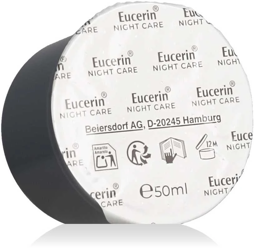 Eucerin Hyaluron-Filler +3x Effect Night Kreminis Refill naktinis kremas papildymo pakuotė, 50 ml