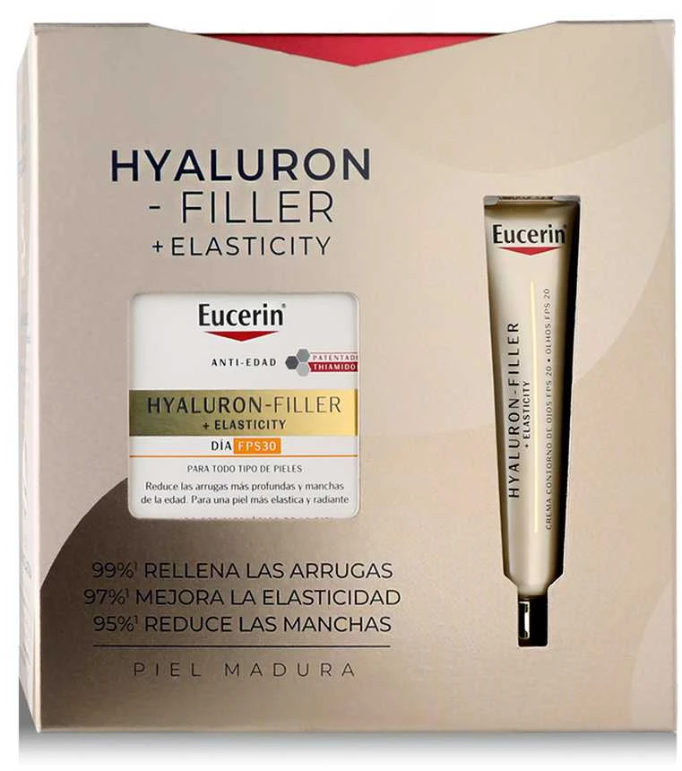Eucerin Hyaluron Filler Elasticity SPF30 + Contour kremas