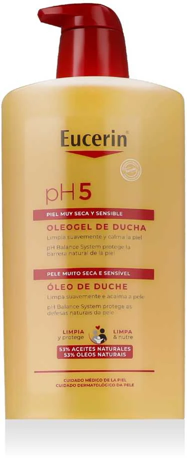 "Eucerin Ph 5" odos apsaugos dušo aliejus 1000ml