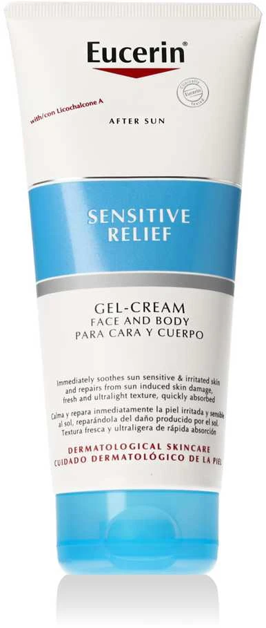 Eucerin Sensitive Relief gelis-kremas po saulės, 200 ml