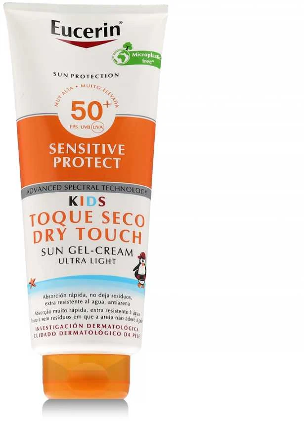 Eucerin Sonnenschutz Kinder vaikiškas kremas gelis nuo saulės su Spf50+ 50ml