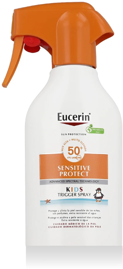 Eucerin Sun Sensitive Protection Kids purškiklis SPF50, 250 ml