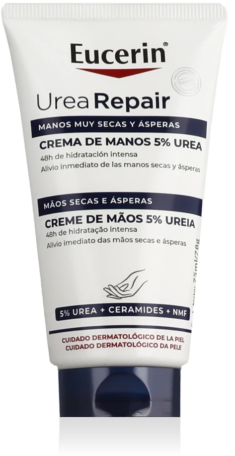 Eucerin UREAREPAIR PLUS hand cream 5% urea Rankų kremas, 75 ml