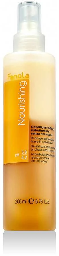 Fanola maitininantis Bi-Phase Leave-In Conditioner Leave-in Hair Care plaukų kondicionierius, 200 ml