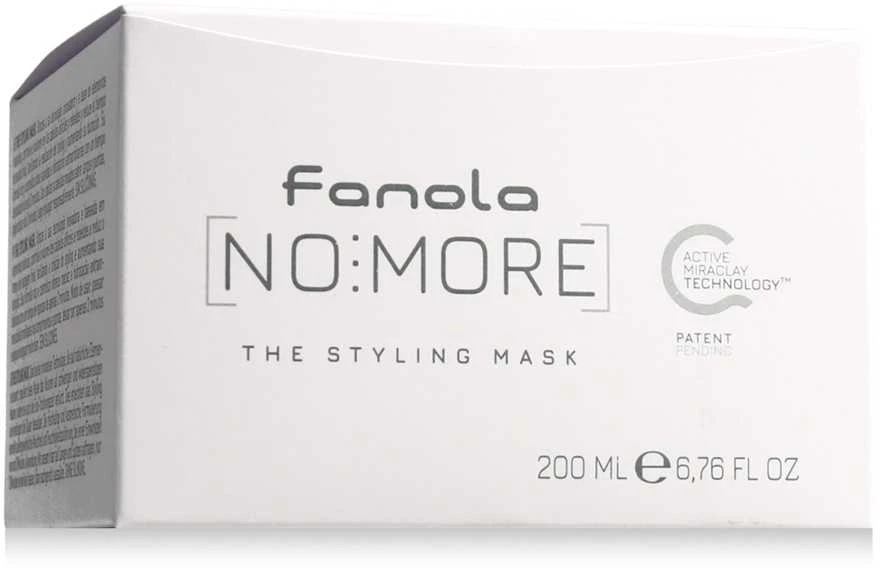 Fanola „No More“ plaukų priežiūros kreminio kaukė formavimui, 200 ml