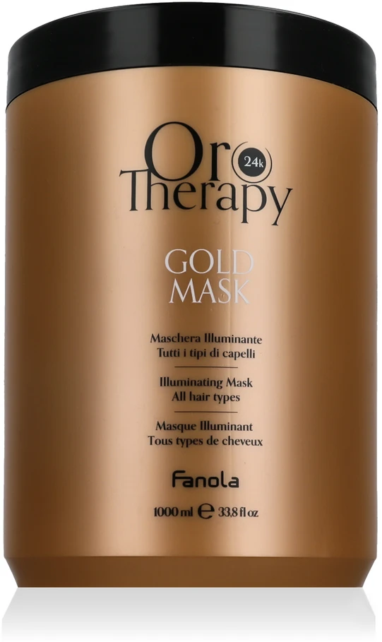 Fanola Oro Therapy 24K Gold Mask Hair Mask plaukų kaukė, 1000 ml
