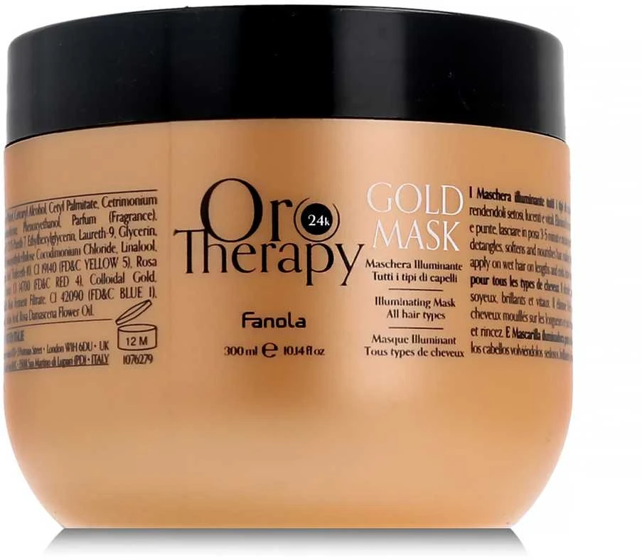 Fanola Oro Therapy 24K aukso kaukė plaukų kaukė