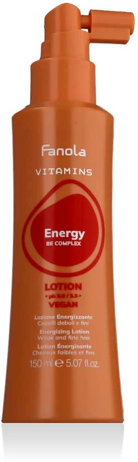 Fanola Vitamins Energy Losjonas nenuplaunamas plaukų priežiūrai moterims, 150 ml