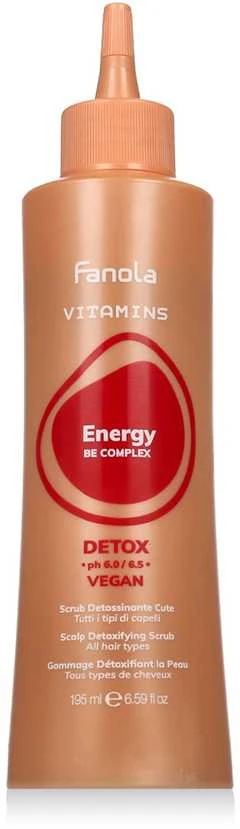 Fanola vitaminų energijos detoksikuojantis galvos odos šveitiklis, 195 ml
