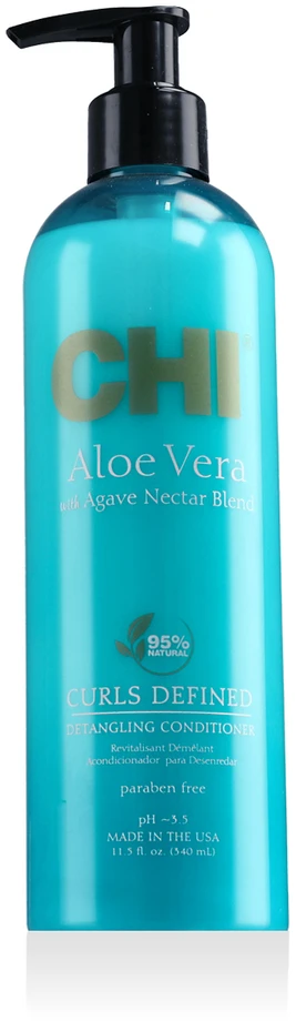 CHI Išryškinantis garbanas kondicionierius su alavijais ir agavų sultimis 340 ml