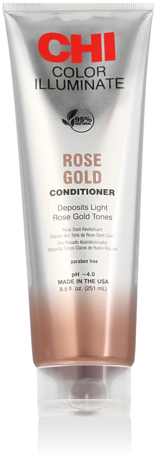 Dažomasis kondicionierius plaukams CHI Color Illuminate Rose Gold Conditioner 251 ml