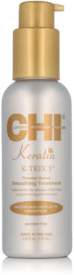 Farouk Systems Ilgalaikio poveikio tiesinimo priemonė CHI Keratin K-TRIX 5 Smoothing Treatment 115ml