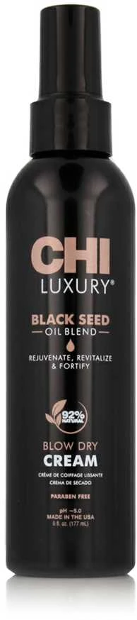 Farouk Systems Modeliavimo kremas CHI Luxury Juodas Seed Oil Blow Dry Kreminis 177ml