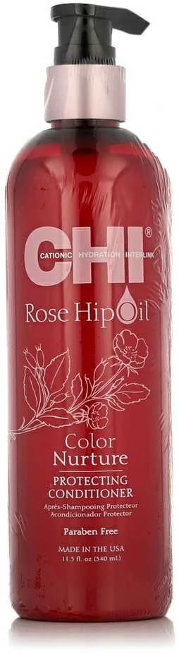 Farouk Systems Dažytų plaukų kondicionierius CHI Rose Hip Oil Conditioner 340 ml