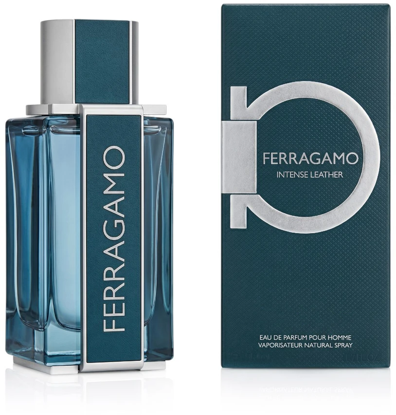 Salvatore Ferragamo Ferragamo Ferragamo Intense Leather EDP parfumuotas vanduo vyrams, 50 ml