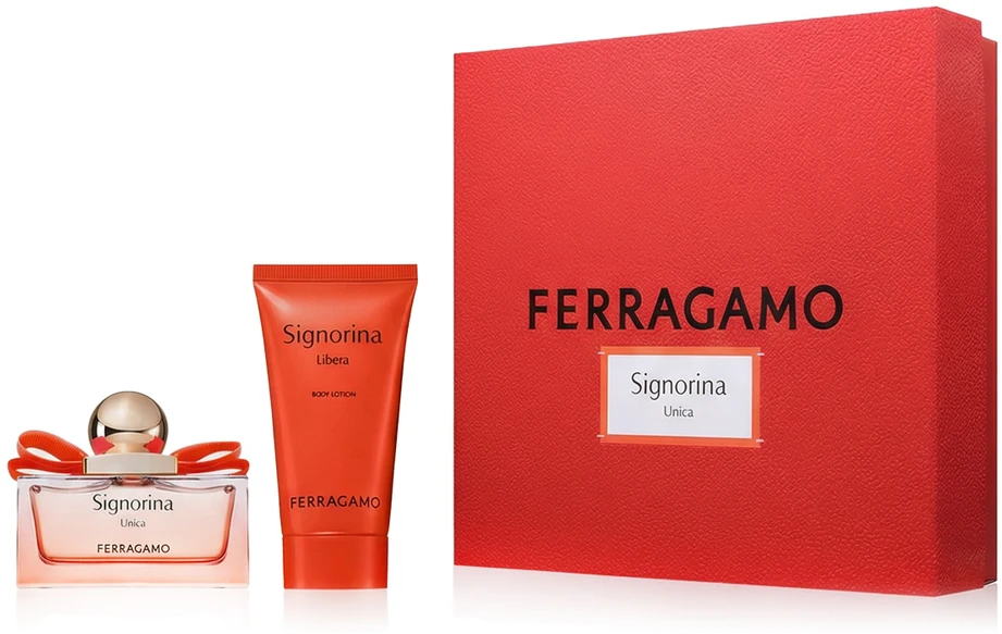 Salvatore Ferragamo Ferragamo Signorina Unica rinkinys moterims (EDP, 50 ml + kūno losjonas, 50 ml)